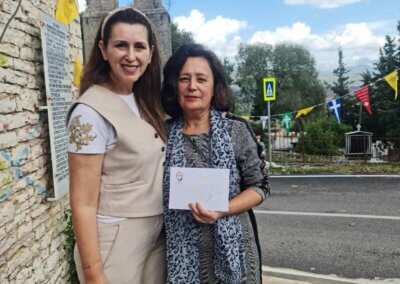 Οικονομική στήριξη των Σχολείων Δερβιτσάνης και Βουλιαρατίου, Δήμου Δερόπολης, καθώς και «Παντελή Σωτήρη», Αργυροκάστρου