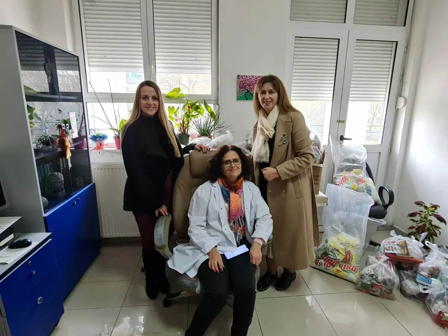 40 δέματα τροφίμων στο Σύλλογο Αναπήρων Παραπληγικών-Τετραπληγικών του Παραρτήματος Αργυροκάστρου